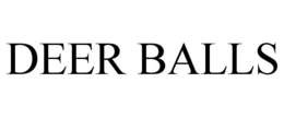 DEER BALLS trademark