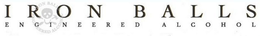 IRON BALLS ENGINEERED ALCOHOL trademark