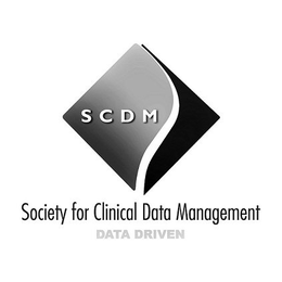 SCDM SOCIETY FOR CLINICAL DATA MANAGEMENT DATA DRIVEN trademark