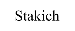 STAKICH trademark