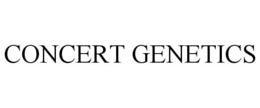 CONCERT GENETICS trademark