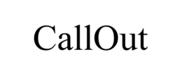 CALLOUT trademark