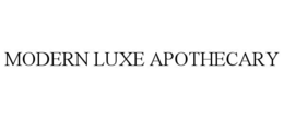 MODERN LUXE APOTHECARY trademark