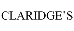 CLARIDGE'S trademark
