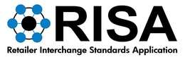 RISA RETAILER INTERCHANGE STANDARDS APPLICATION trademark