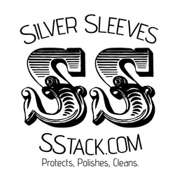 SILVER SLEEVES SS SSTACK.COM PROTECTS, POLISHES, CLEANS. trademark