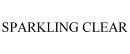 SPARKLING CLEAR trademark