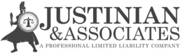 JUSTINIAN & ASSOCIATES A PROFESSIONAL LIMITED LIABILITY COMPANY FIAT JUSTITA RUAT CAELUM trademark