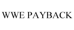 WWE PAYBACK trademark