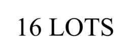16 LOTS trademark
