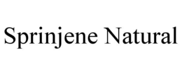 SPRINJENE NATURAL trademark