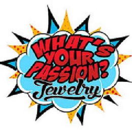 WHAT'S YOUR PASSION? JEWELRY trademark