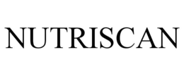 NUTRISCAN trademark