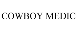 COWBOY MEDIC trademark