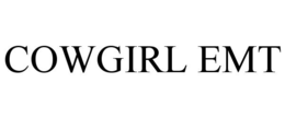 COWGIRL EMT trademark