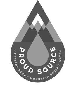 PROUD SOURCE PRISTINE ROCKY MOUNTAIN SPRING WATER trademark