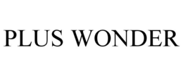 PLUS WONDER trademark
