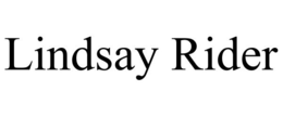 LINDSAY RIDER trademark