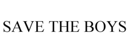 SAVE THE BOYS trademark