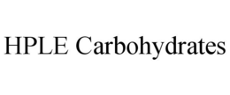 HPLE CARBOHYDRATES trademark