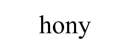 HONY trademark
