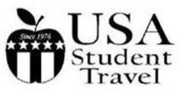 USA STUDENT TRAVEL SINCE 1976 trademark