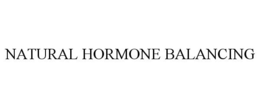NATURAL HORMONE BALANCING trademark