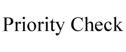 PRIORITY CHECK trademark
