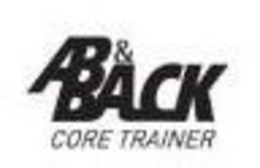 AB & BACK CORE TRAINER trademark