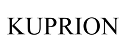 KUPRION trademark