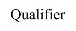 QUALIFIER trademark