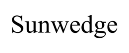 SUNWEDGE trademark