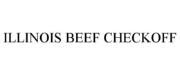 ILLINOIS BEEF CHECKOFF trademark