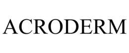 ACRODERM trademark