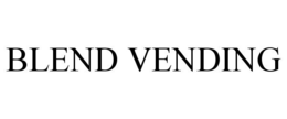 BLEND VENDING trademark