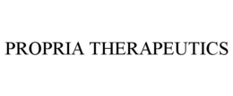 PROPRIA THERAPEUTICS trademark