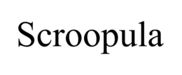 SCROOPULA trademark