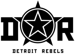 D R DETROIT REBELS trademark