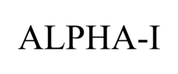ALPHA-I trademark