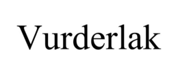 VURDERLAK trademark
