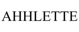 AHHLETTE trademark