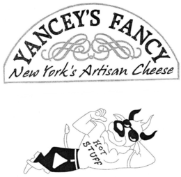 YANCEY'S FANCY NEW YORK'S ARTISAN CHEESE HOT STUFF trademark