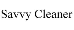 SAVVY CLEANER trademark