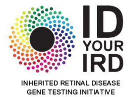 ID YOUR IRD INHERITED RETINAL DISEASE GENE TESTING INITIATIVE trademark