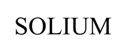 SOLIUM trademark