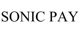 SONIC PAY trademark