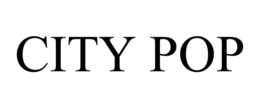 CITY POP trademark