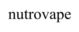 NUTROVAPE trademark