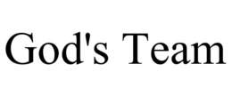 GOD'S TEAM trademark