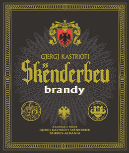 GJERGJ KASTRIOTI SKENDERBEU BRANDY KANTINA E PIJEVE GJERGJ KASTRIOTI SKENDERBEU DURRES ALBANIA trademark